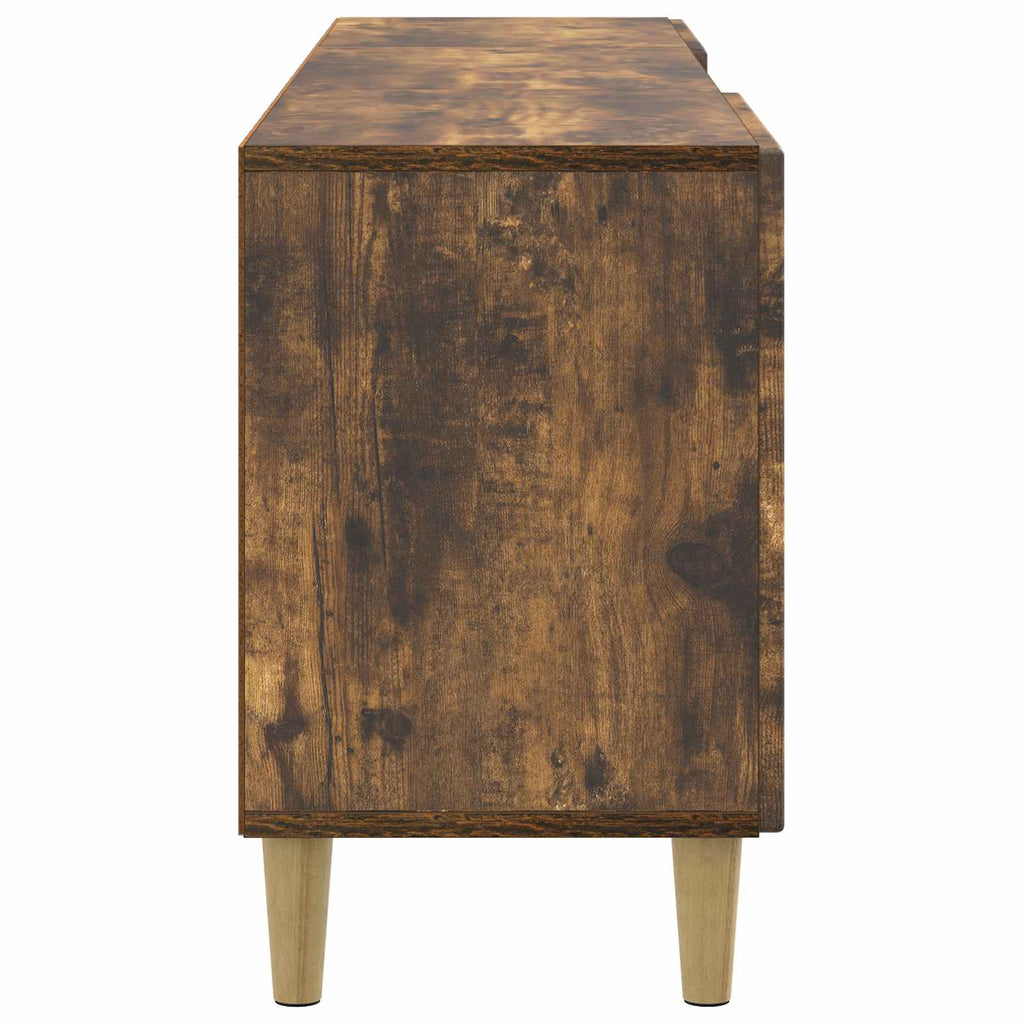 vidaXL Szafka pod telewizor Dąb wędzony 150 x 31 x 50 cm