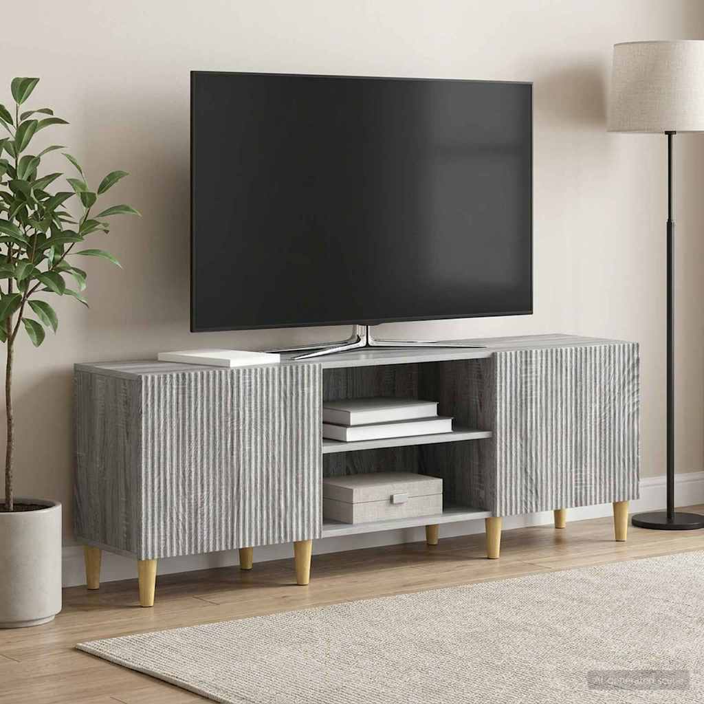 vidaXL Szafka pod telewizor Szary Sonoma 150 x 31 x 50 cm