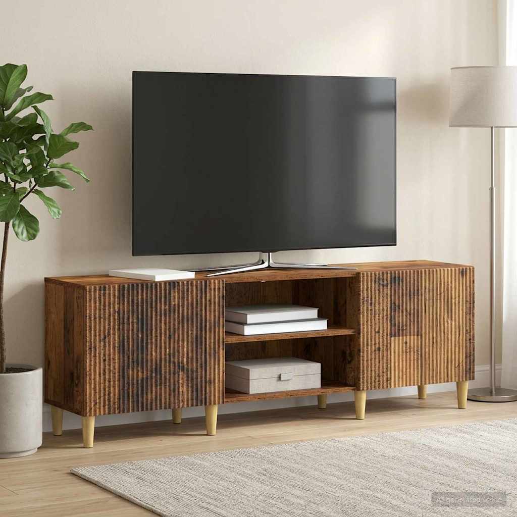 vidaXL Szafka pod telewizor Stare drewno 150 x 31 x 50 cm