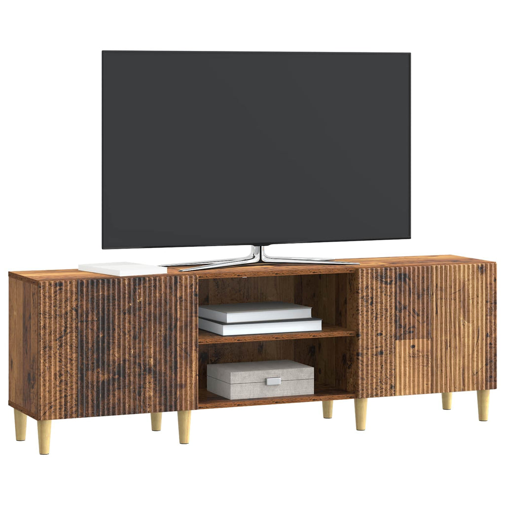 vidaXL Szafka pod telewizor Stare drewno 150 x 31 x 50 cm