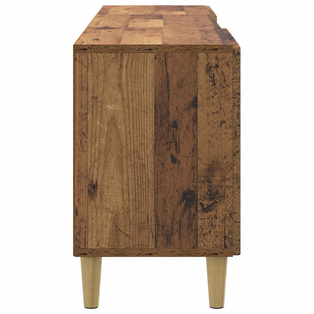 vidaXL Szafka pod telewizor Stare drewno 150 x 31 x 50 cm