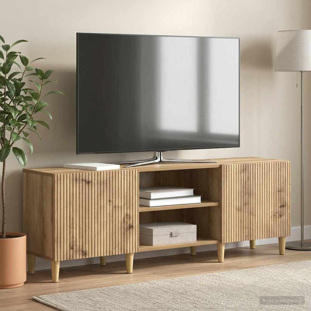 vidaXL Szafka pod telewizor 150 x 31 x 50 cm Dąb artisan