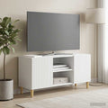 vidaXL Szafka pod telewizor Biały 102 x 34,5 x 50 cm