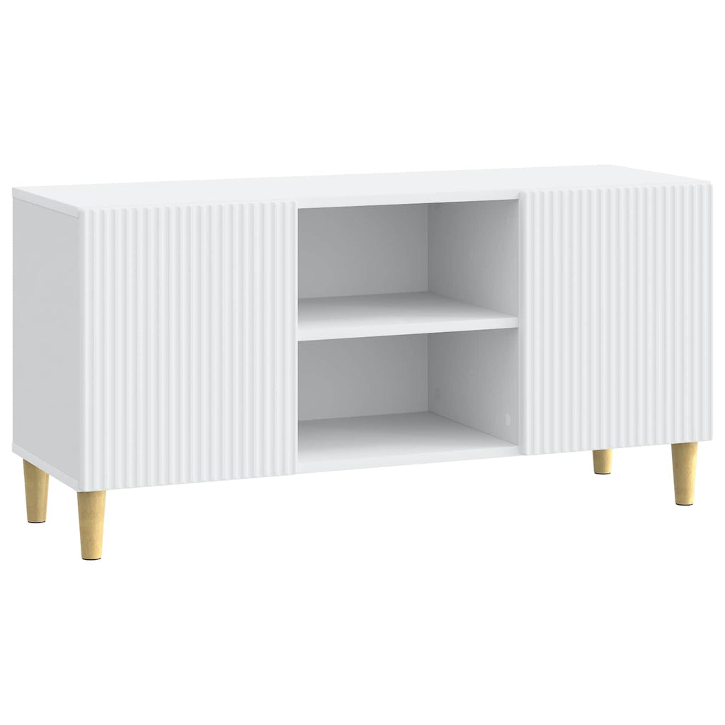 vidaXL Szafka pod telewizor Biały 102 x 34,5 x 50 cm