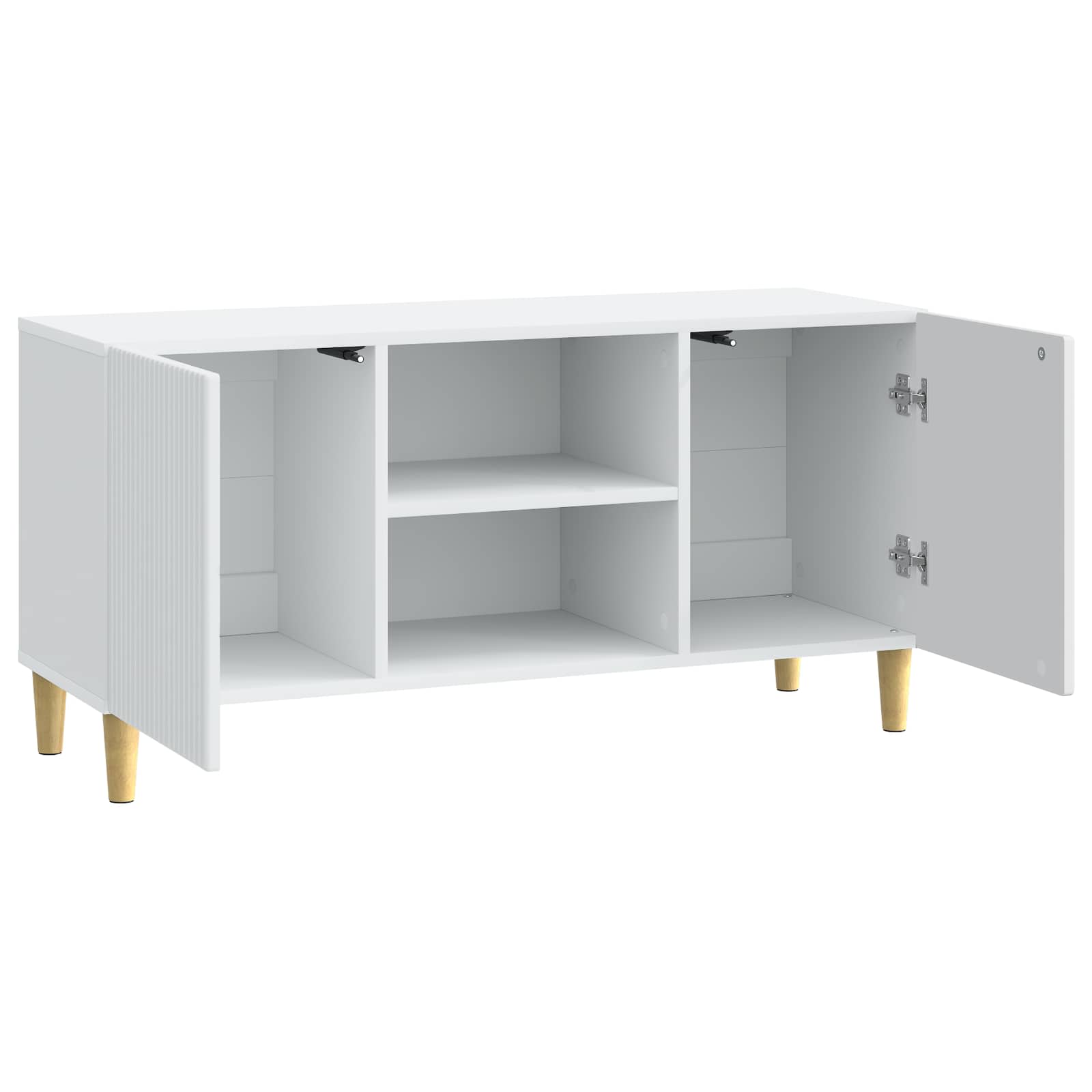 vidaXL Szafka pod telewizor Biały 102 x 34,5 x 50 cm