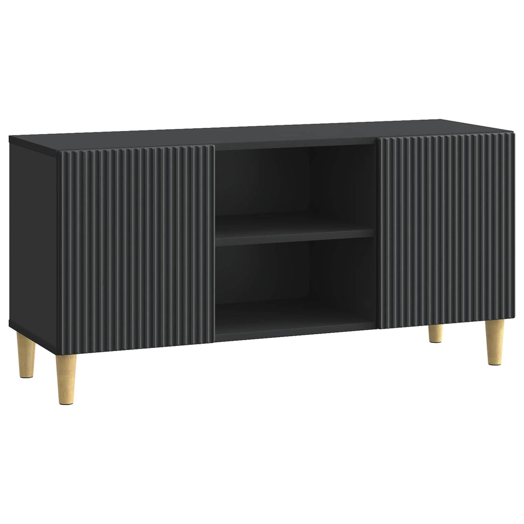 vidaXL Szafka pod telewizor Czarny 102 x 34,5 x 50 cm