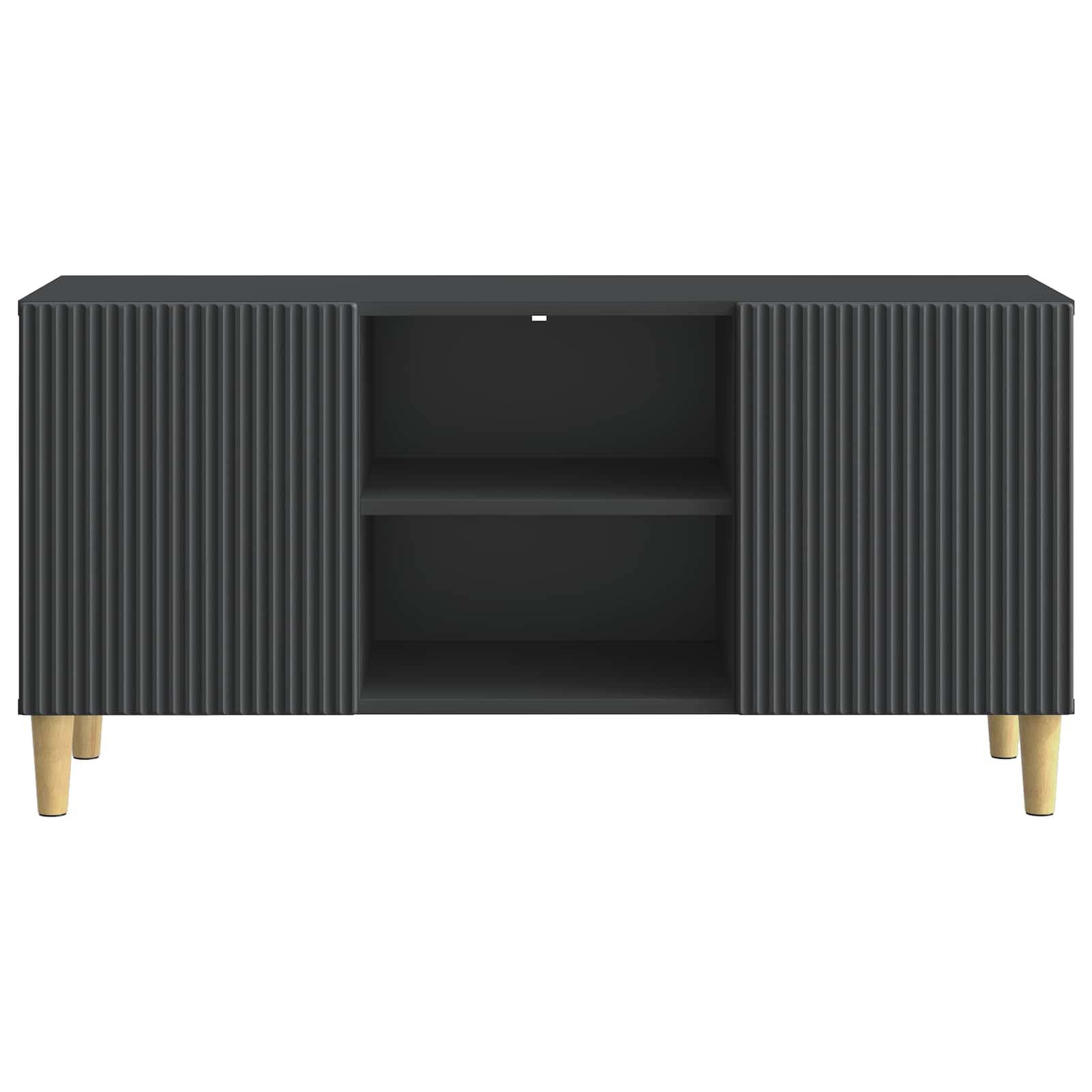 vidaXL Szafka pod telewizor Czarny 102 x 34,5 x 50 cm