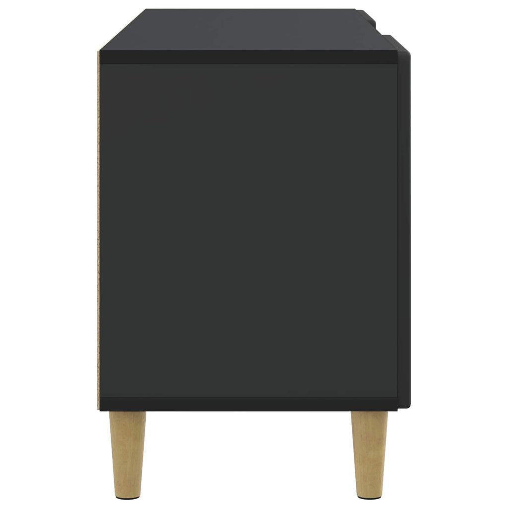 vidaXL Szafka pod telewizor Czarny 102 x 34,5 x 50 cm