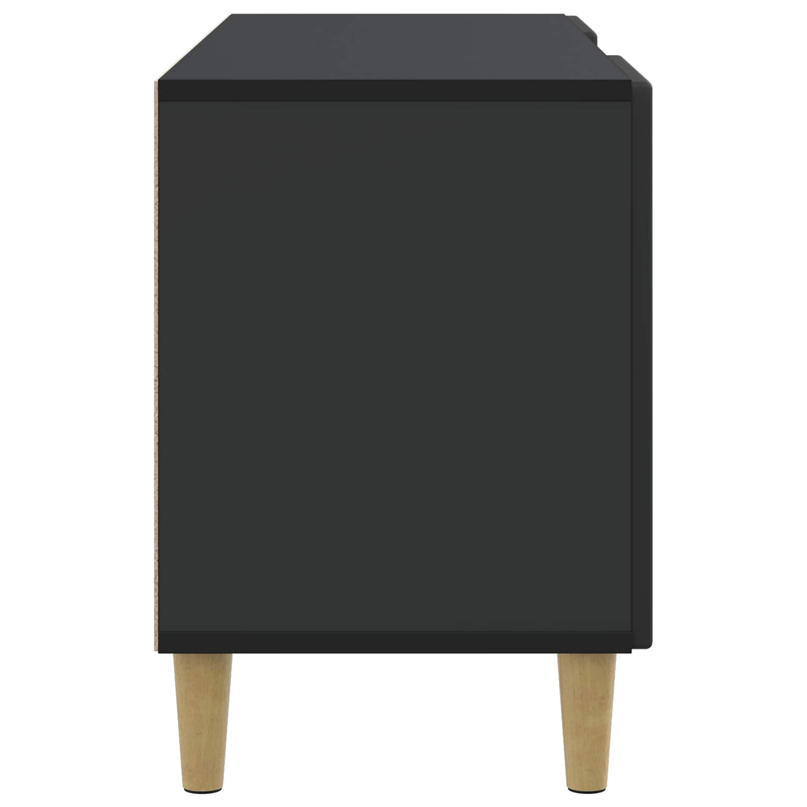 vidaXL Szafka pod telewizor Czarny 102 x 34,5 x 50 cm