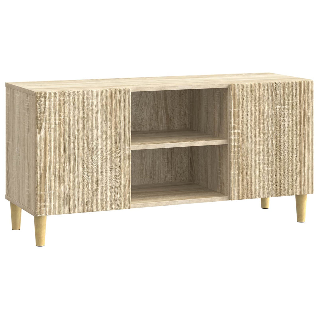 vidaXL Szafka pod telewizor dąb Sonoma 102 x 34,5 x 50 cm