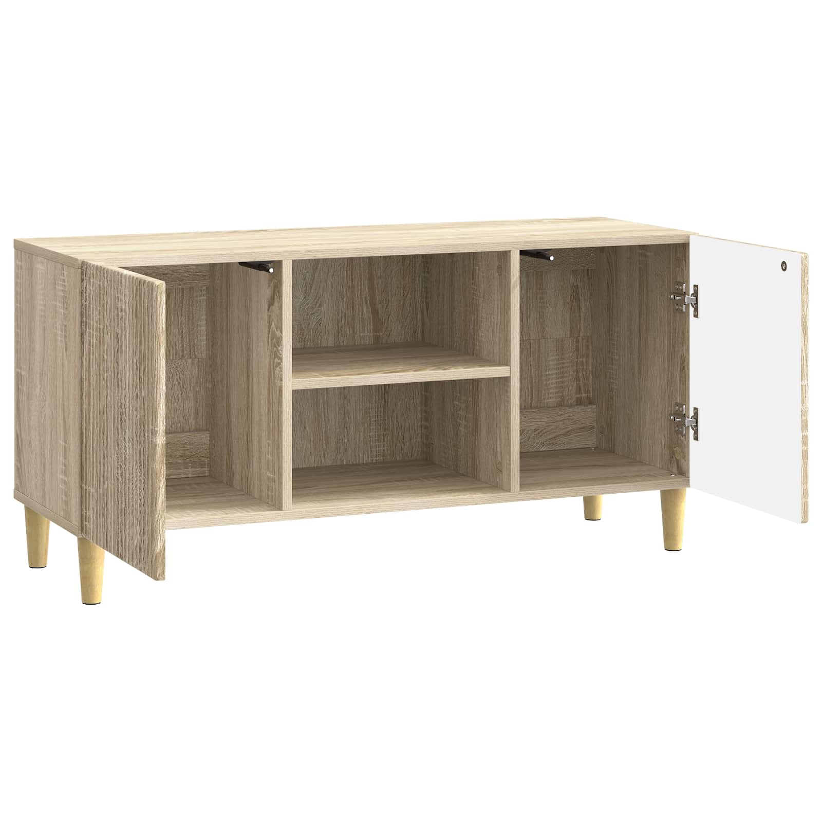 vidaXL Szafka pod telewizor dąb Sonoma 102 x 34,5 x 50 cm