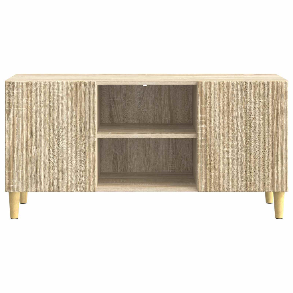 vidaXL Szafka pod telewizor dąb Sonoma 102 x 34,5 x 50 cm