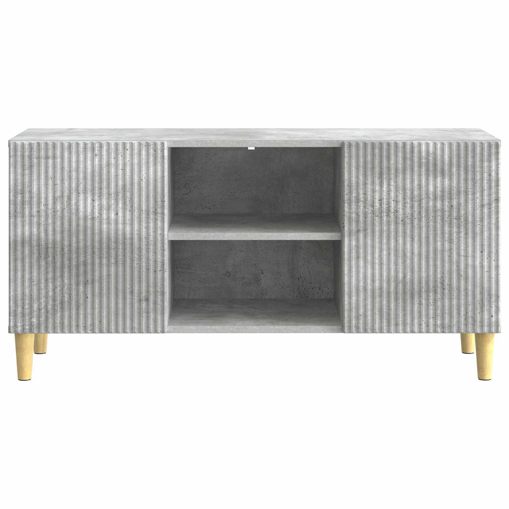 vidaXL Szafka pod telewizor Betonowy szary 102 x 34,5 x 50 cm