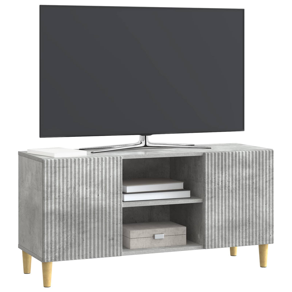 vidaXL Szafka pod telewizor Betonowy szary 102 x 34,5 x 50 cm
