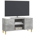 vidaXL Szafka pod telewizor Betonowy szary 102 x 34,5 x 50 cm