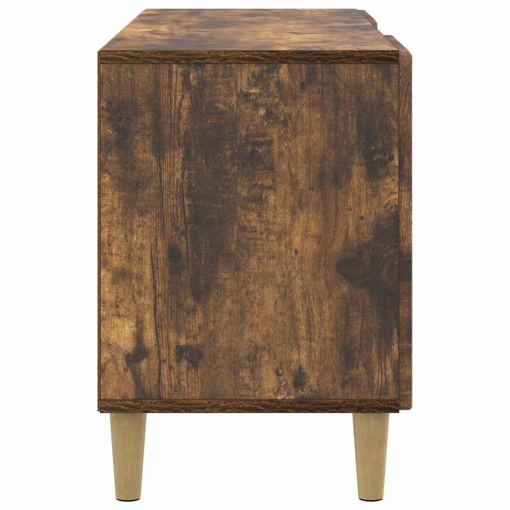 vidaXL Szafka pod telewizor Dąb wędzony 102 x 34,5 x 50 cm