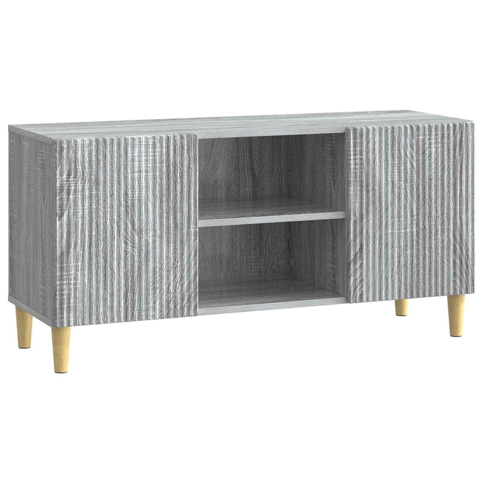 vidaXL Szafka pod telewizor Szary Sonoma 102 x 34,5 x 50 cm
