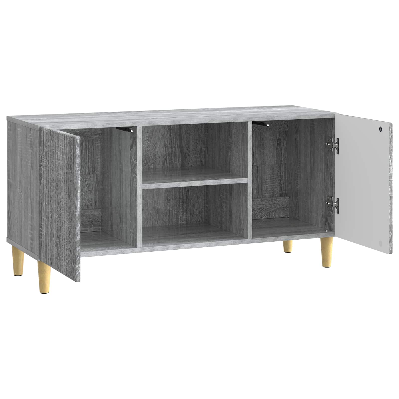 vidaXL Szafka pod telewizor Szary Sonoma 102 x 34,5 x 50 cm