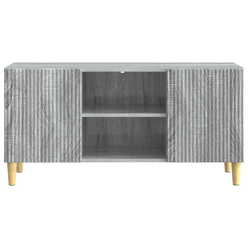 vidaXL Szafka pod telewizor Szary Sonoma 102 x 34,5 x 50 cm