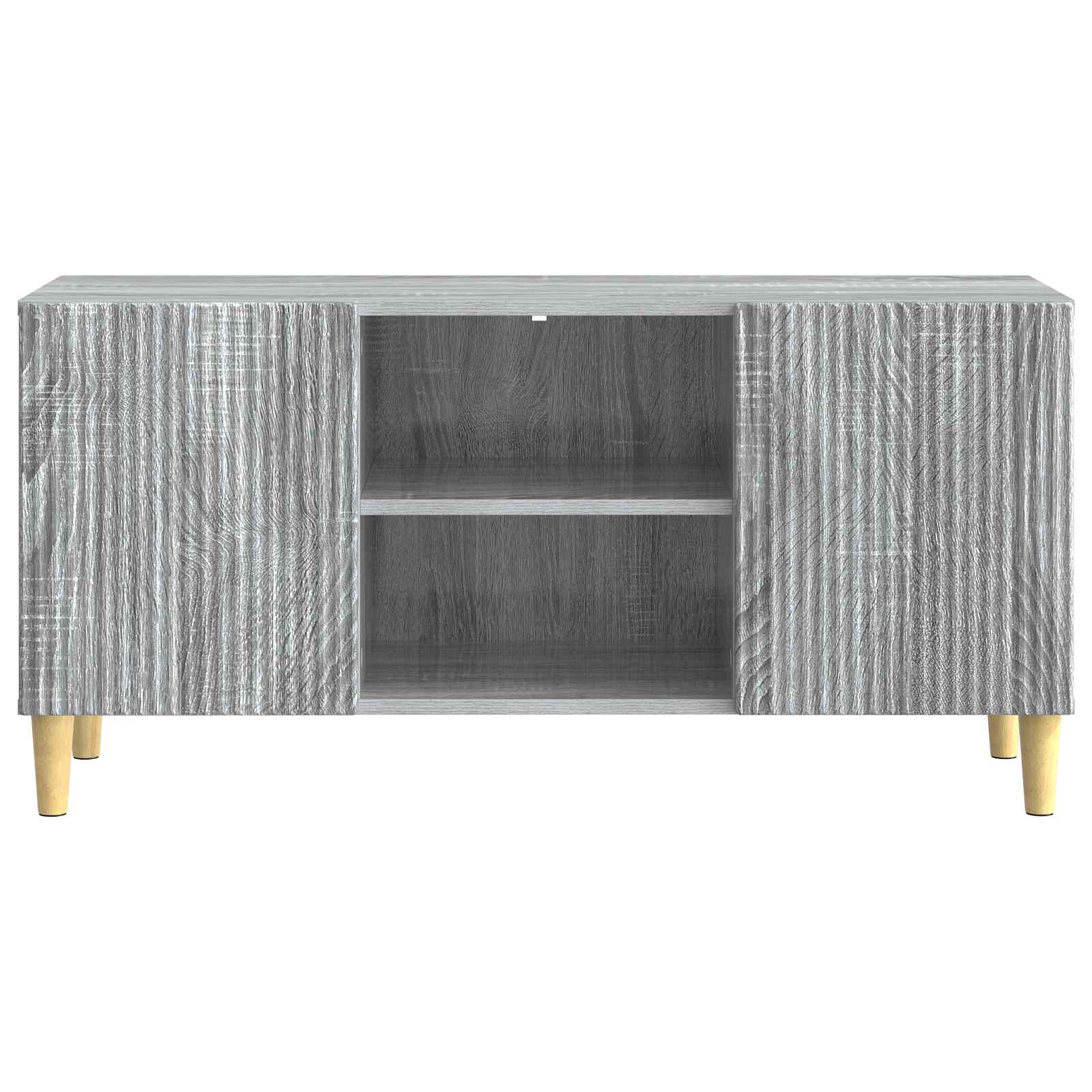 vidaXL Szafka pod telewizor Szary Sonoma 102 x 34,5 x 50 cm