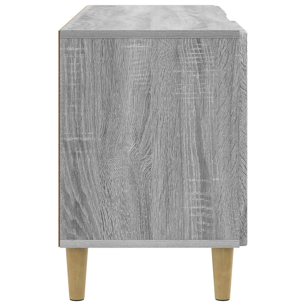 vidaXL Szafka pod telewizor Szary Sonoma 102 x 34,5 x 50 cm