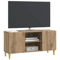 vidaXL Szafka pod telewizor Dąb artisan 102 x 34,5 x 50 cm