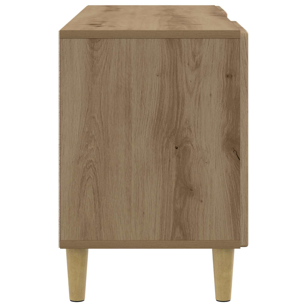 vidaXL Szafka pod telewizor Dąb artisan 102 x 34,5 x 50 cm