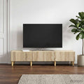 vidaXL Szafka pod telewizor z szufladą dąb Sonoma 147 x 34,5 x 30 cm