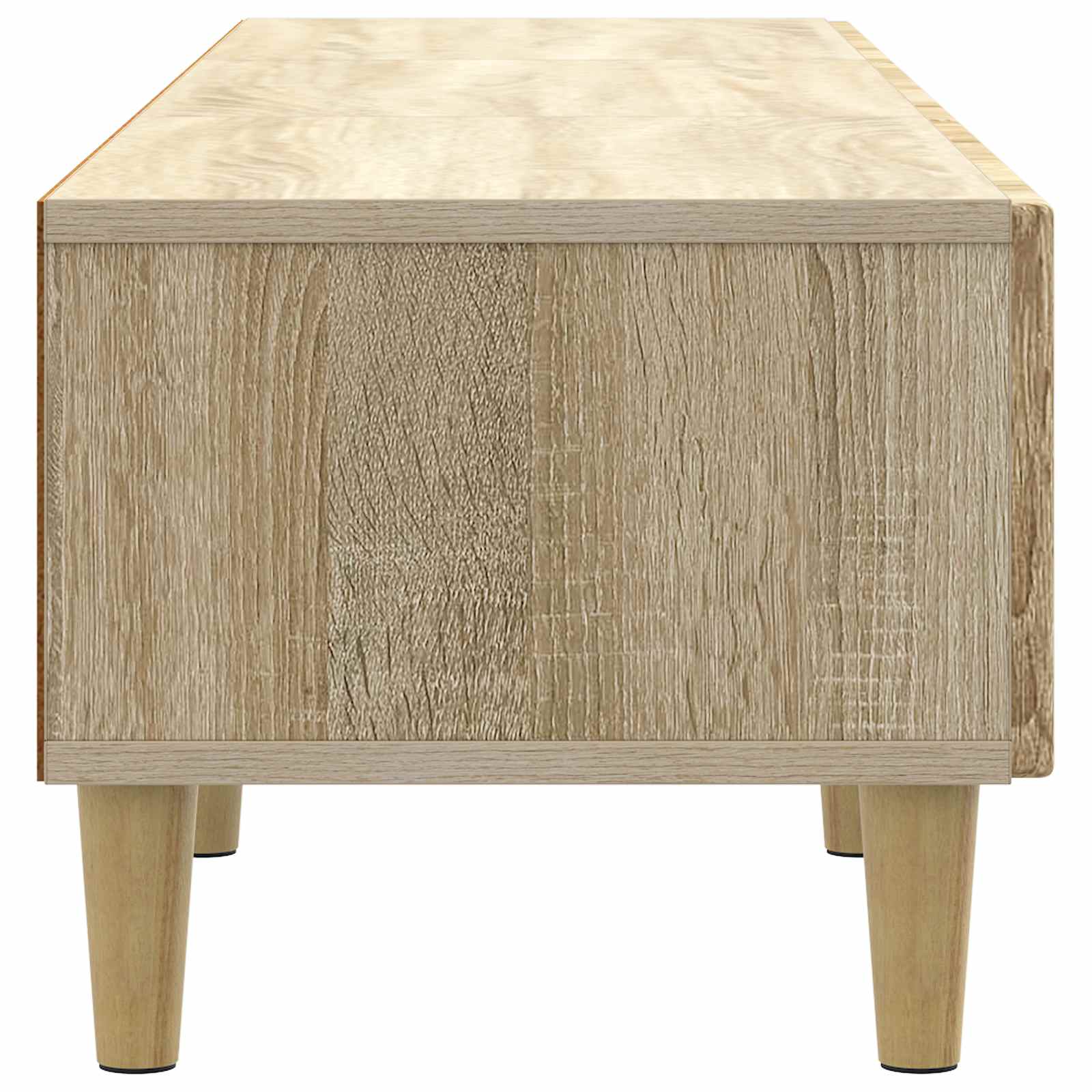 vidaXL Szafka pod telewizor z szufladą dąb Sonoma 147 x 34,5 x 30 cm
