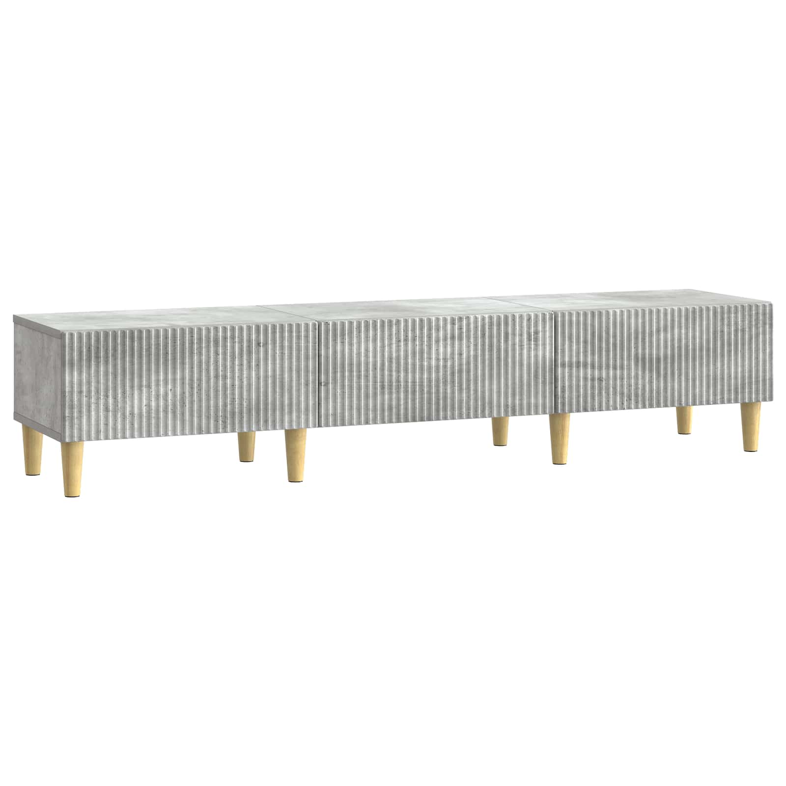 vidaXL Szafka pod telewizor Betonowy szary 147 x 34,5 x 30 cm