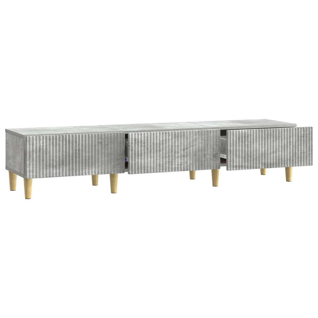 vidaXL Szafka pod telewizor Betonowy szary 147 x 34,5 x 30 cm
