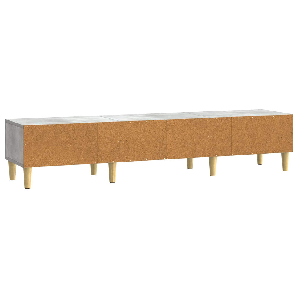 vidaXL Szafka pod telewizor Betonowy szary 147 x 34,5 x 30 cm