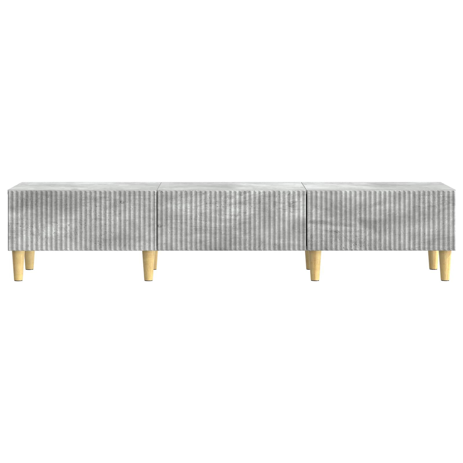 vidaXL Szafka pod telewizor Betonowy szary 147 x 34,5 x 30 cm