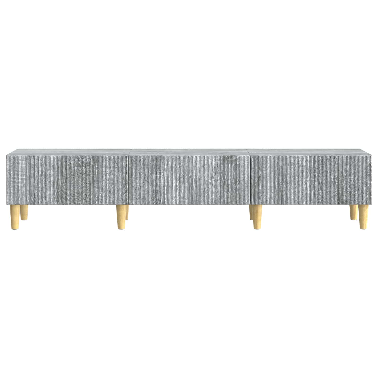 vidaXL Szafka pod telewizor z szufladą Szary Sonoma 147 x 34,5 x 30 cm