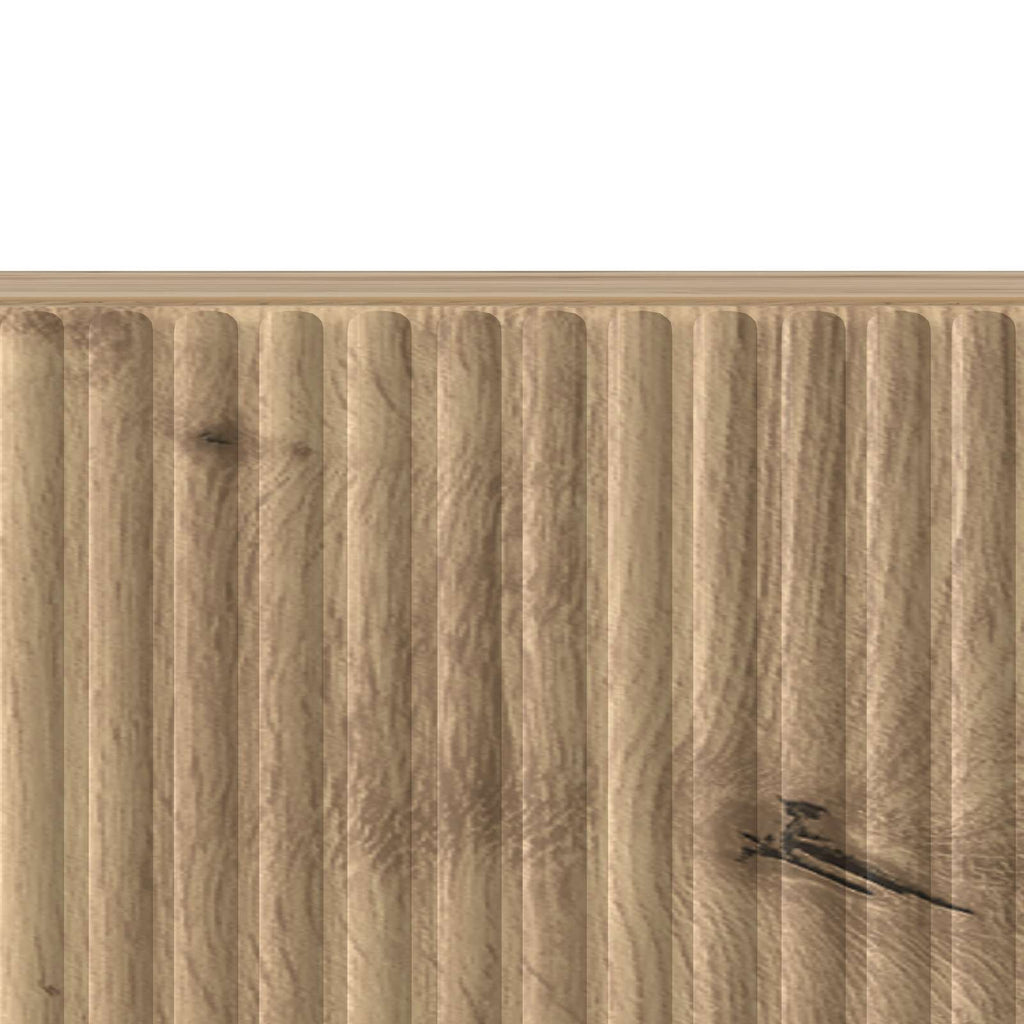 vidaXL Szafka pod telewizor 147 x 34,5 x 30 cm Dąb artisan