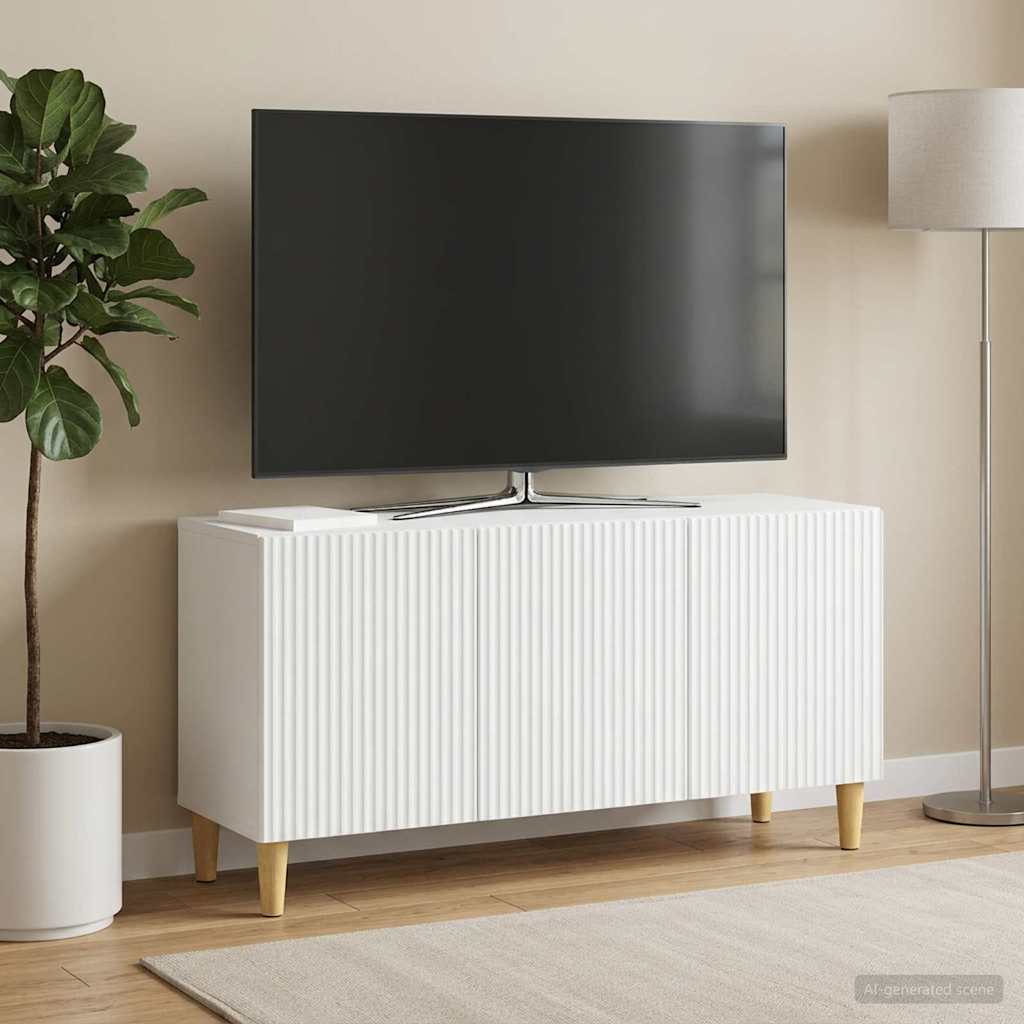 vidaXL Szafka pod telewizor Biały 99 x 34,5 x 50 cm