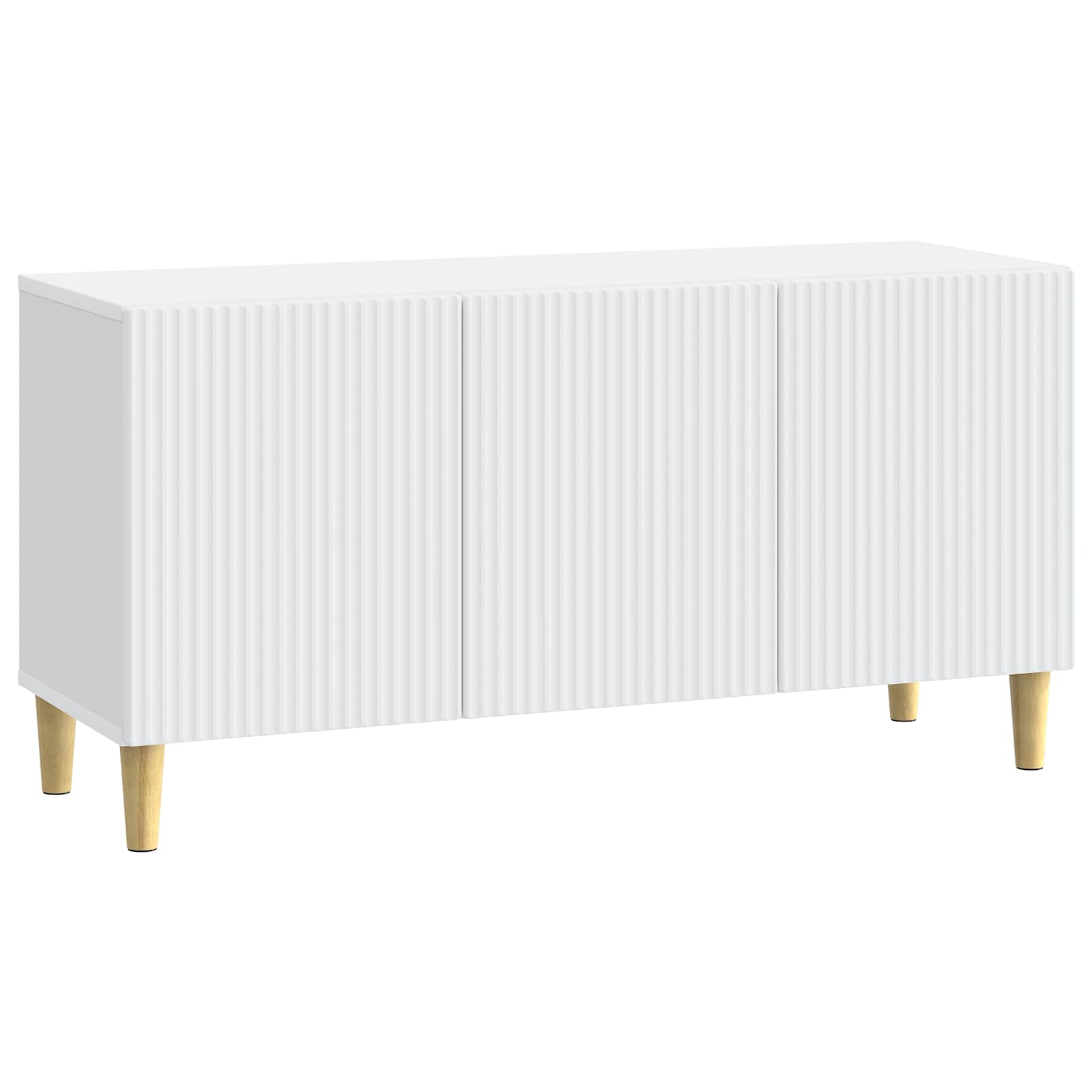 vidaXL Szafka pod telewizor Biały 99 x 34,5 x 50 cm