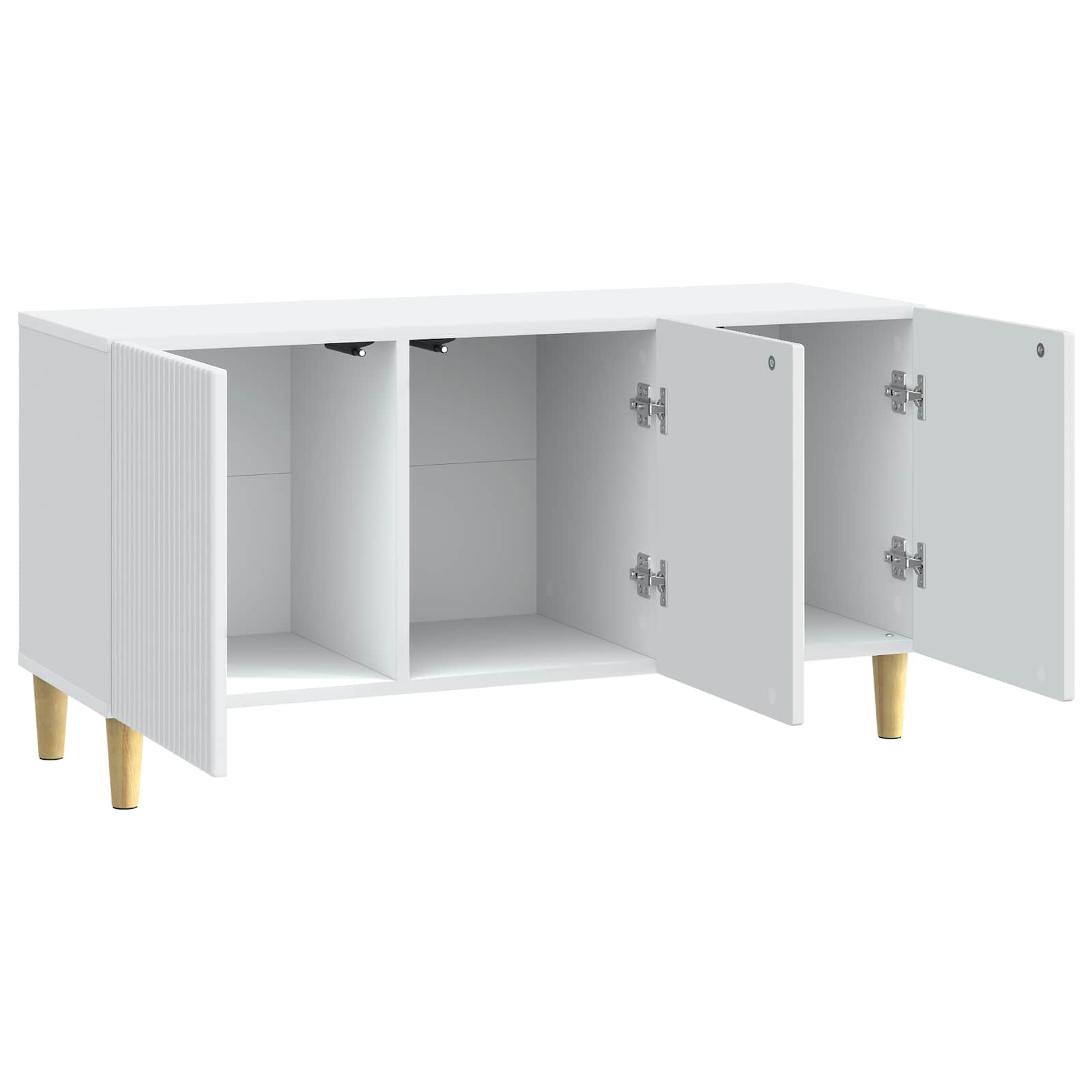 vidaXL Szafka pod telewizor Biały 99 x 34,5 x 50 cm