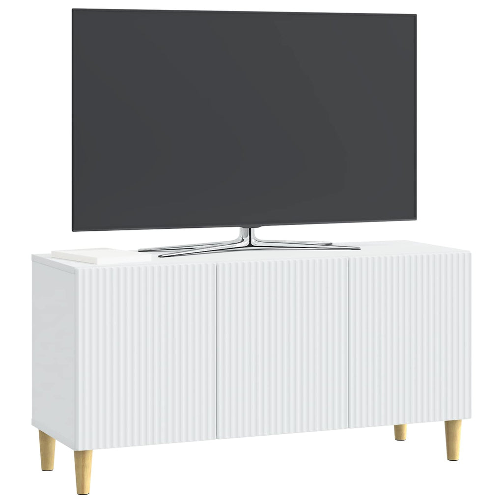 vidaXL Szafka pod telewizor Biały 99 x 34,5 x 50 cm