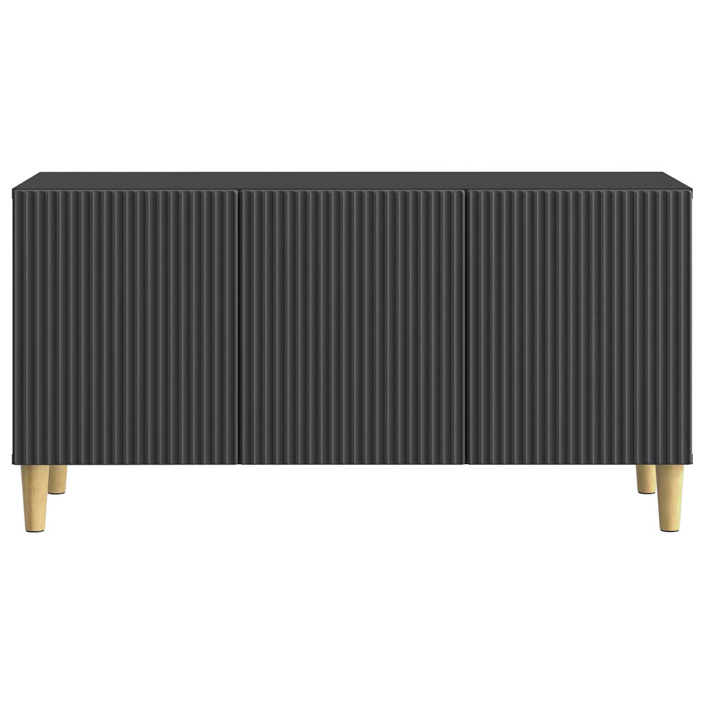 vidaXL Szafka pod telewizor Czarny 99 x 34,5 x 50 cm