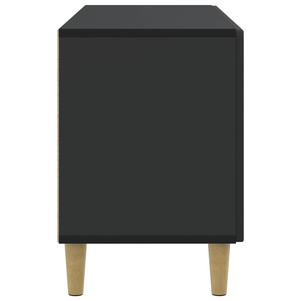 vidaXL Szafka pod telewizor Czarny 99 x 34,5 x 50 cm