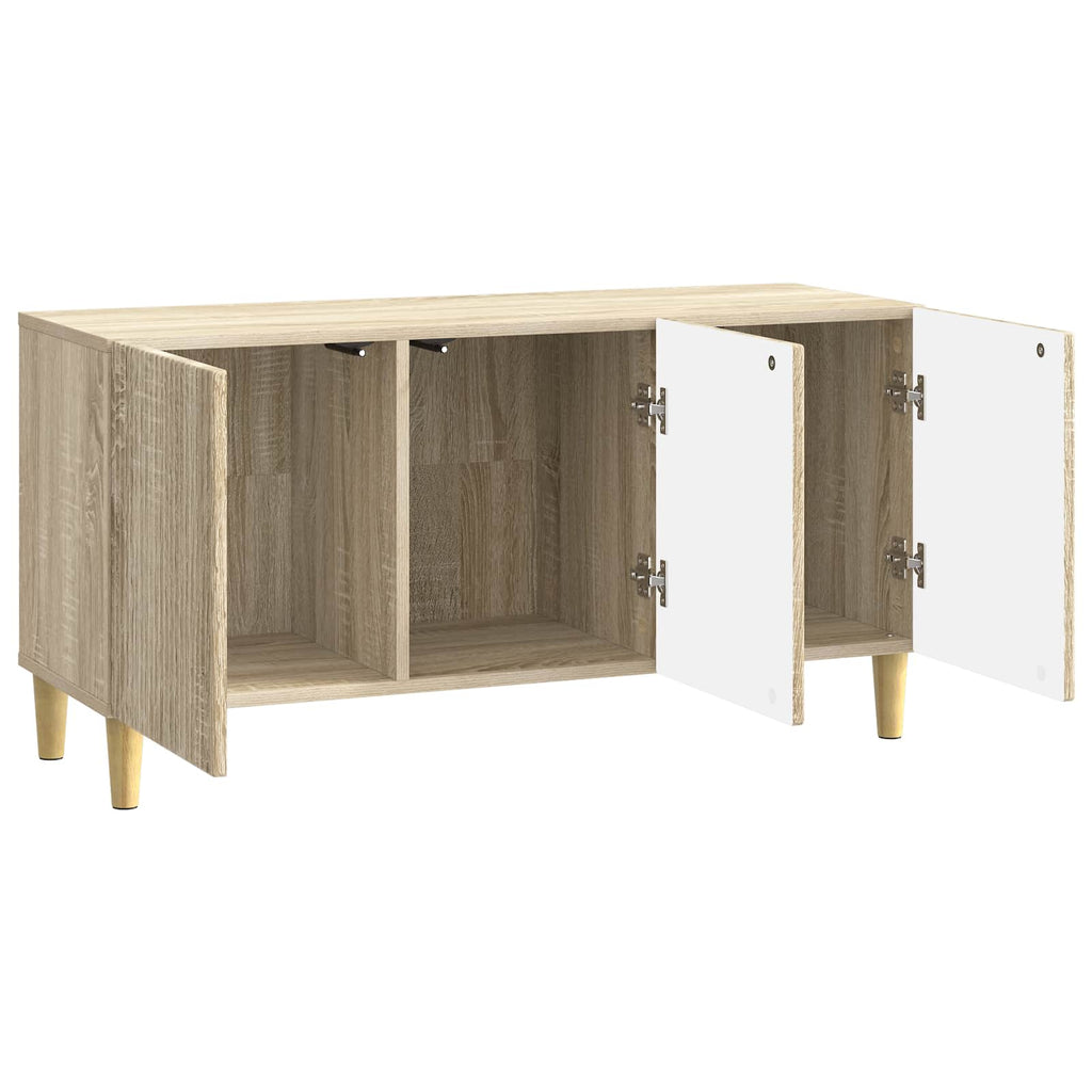 vidaXL Szafka pod telewizor dąb Sonoma 99 x 34,5 x 50 cm