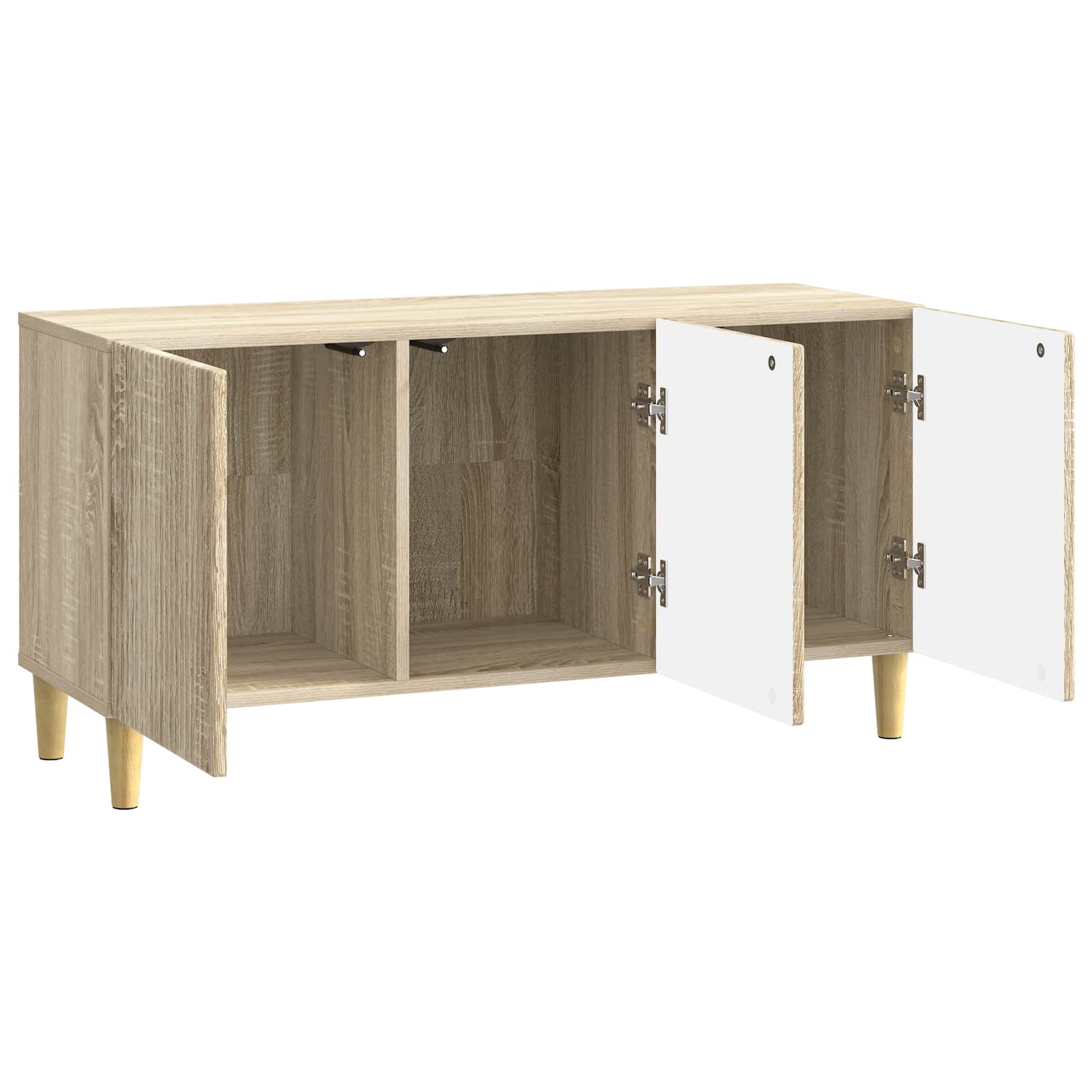 vidaXL Szafka pod telewizor dąb Sonoma 99 x 34,5 x 50 cm