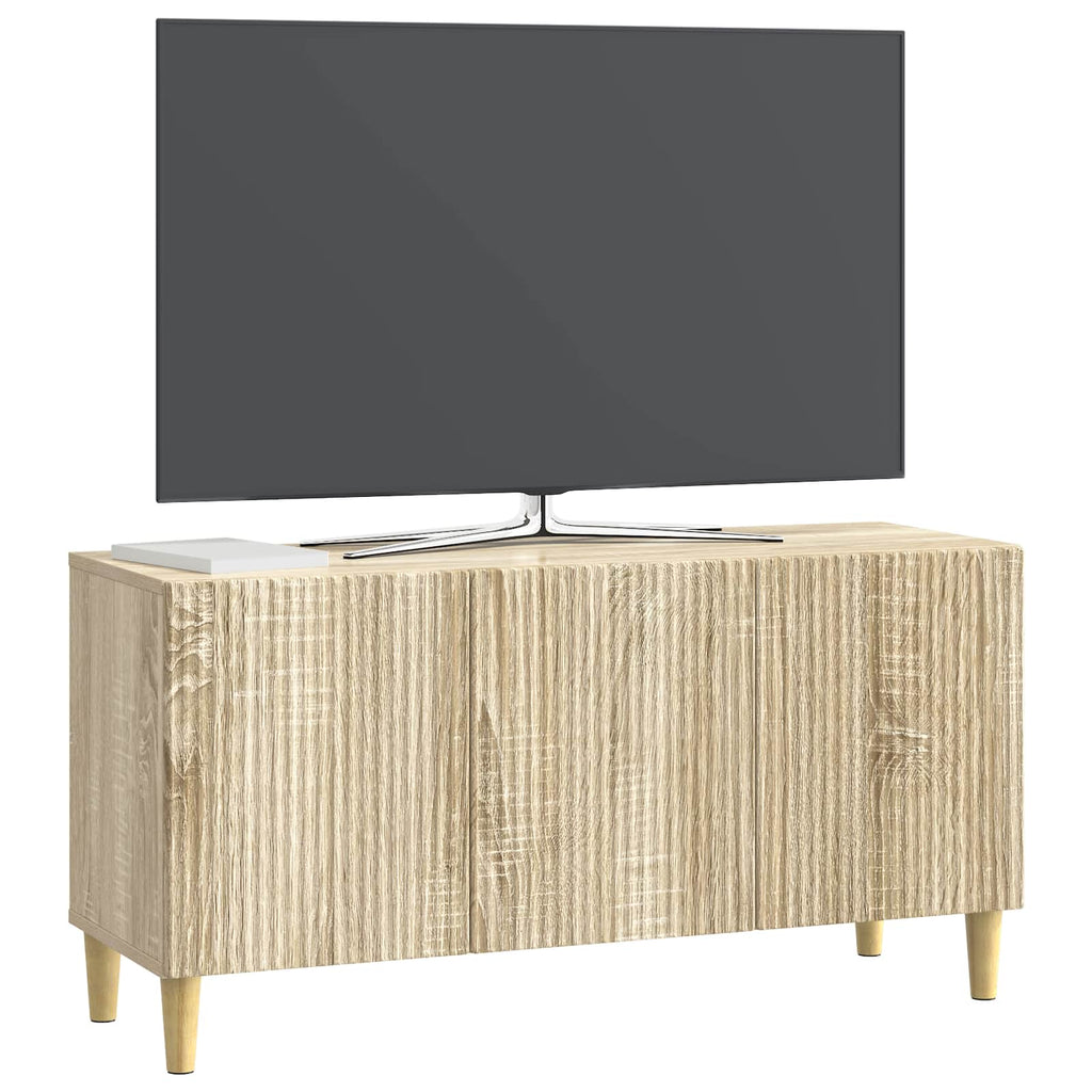 vidaXL Szafka pod telewizor dąb Sonoma 99 x 34,5 x 50 cm