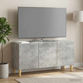 vidaXL Szafka pod telewizor Betonowy szary 99 x 34,5 x 50 cm