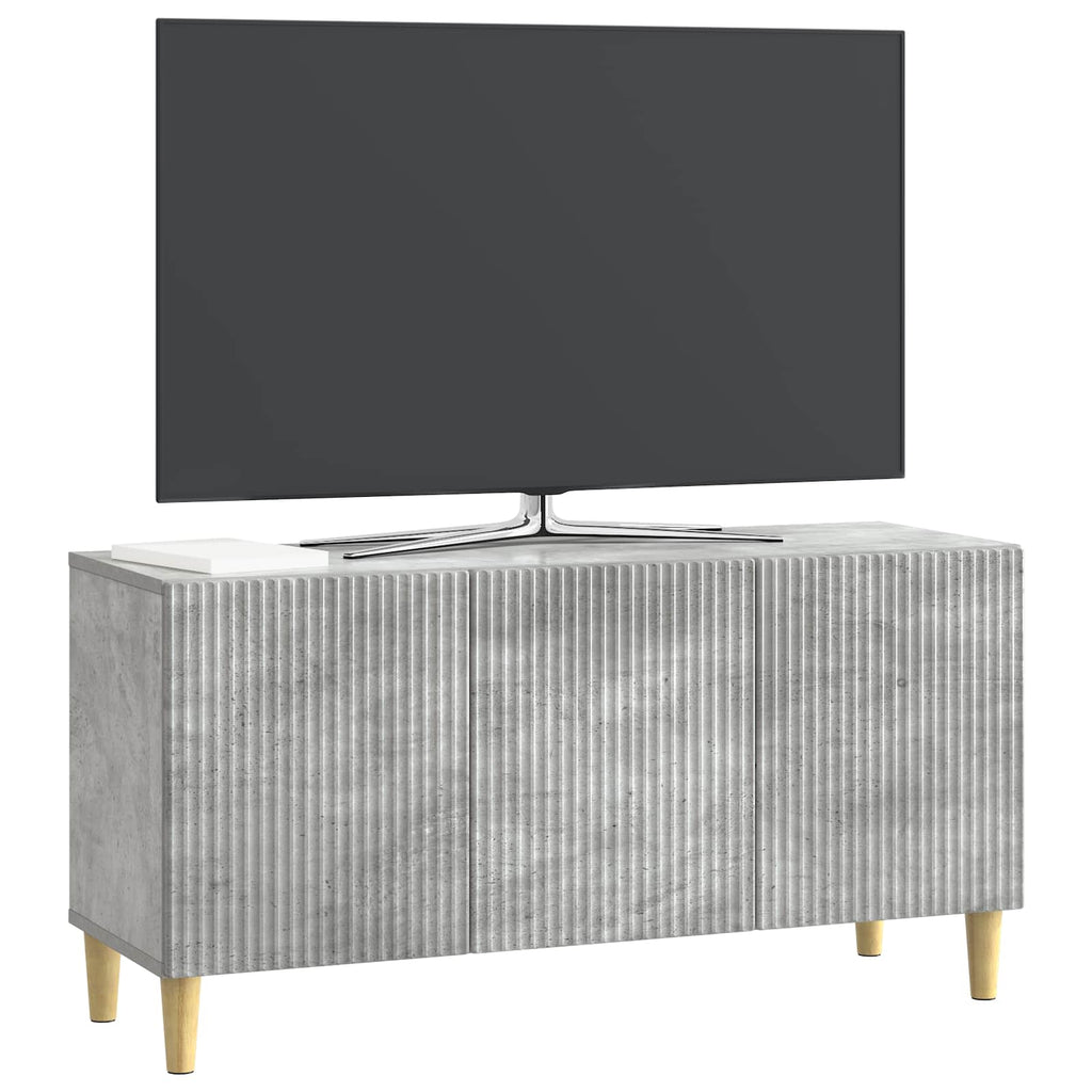 vidaXL Szafka pod telewizor Betonowy szary 99 x 34,5 x 50 cm
