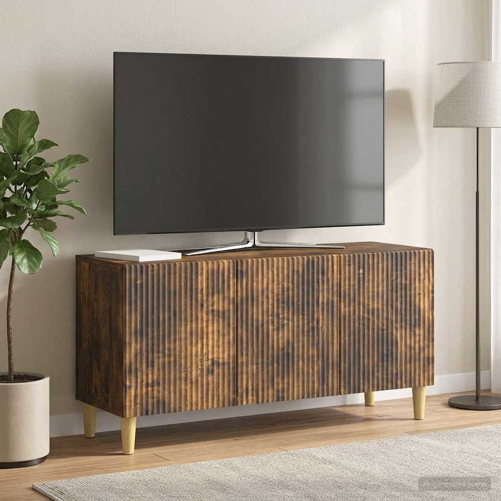 vidaXL Szafka pod telewizor Dąb wędzony 99 x 34,5 x 50 cm