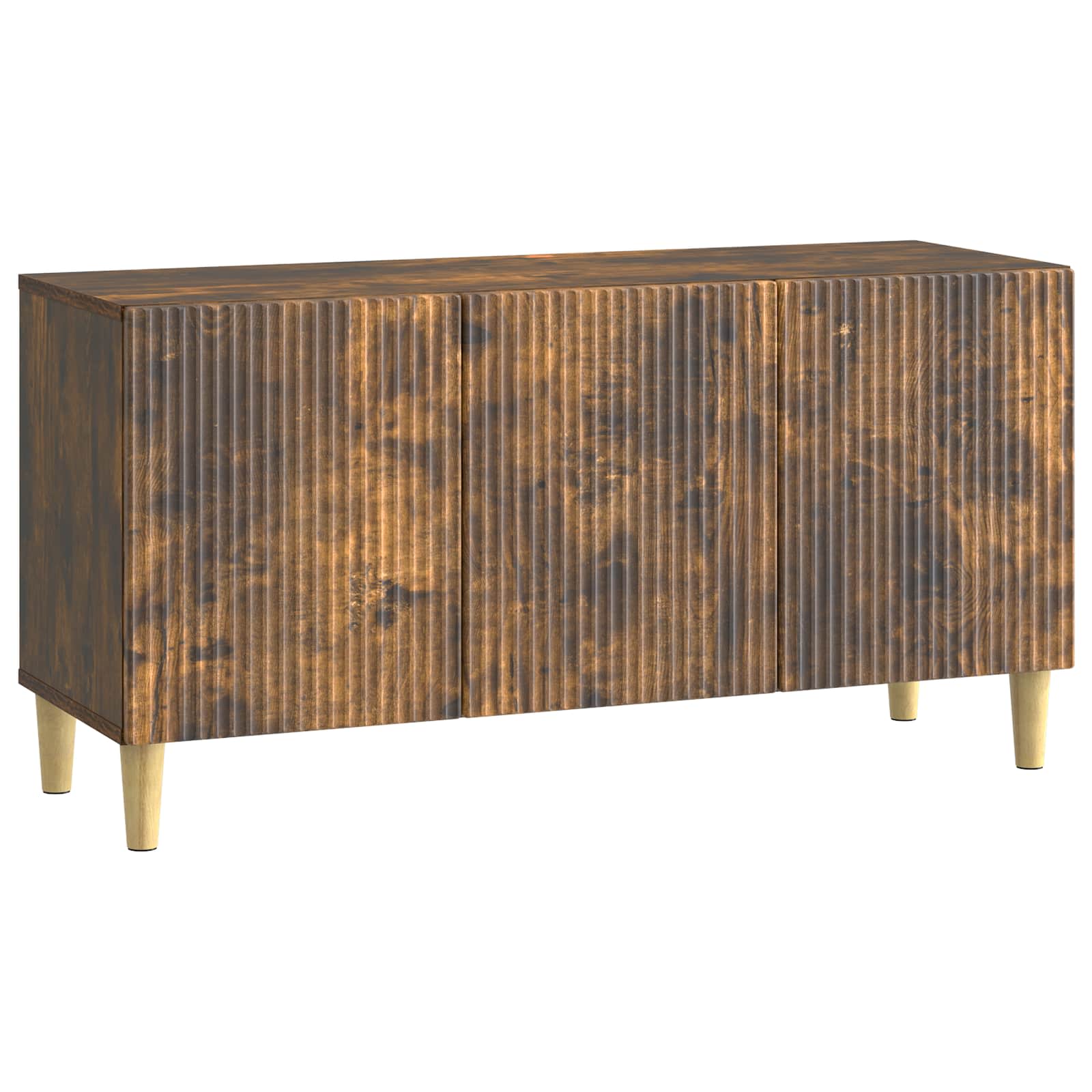 vidaXL Szafka pod telewizor Dąb wędzony 99 x 34,5 x 50 cm