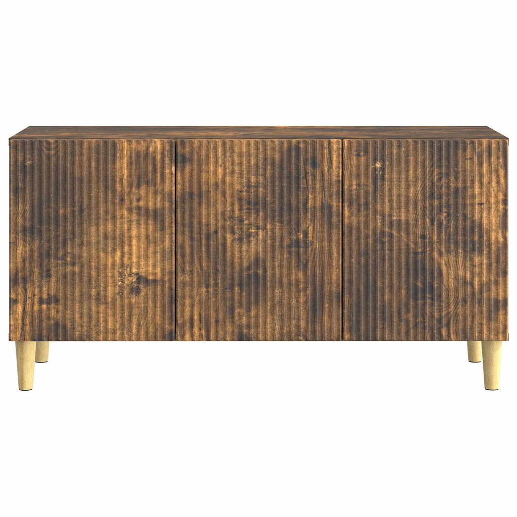 vidaXL Szafka pod telewizor Dąb wędzony 99 x 34,5 x 50 cm