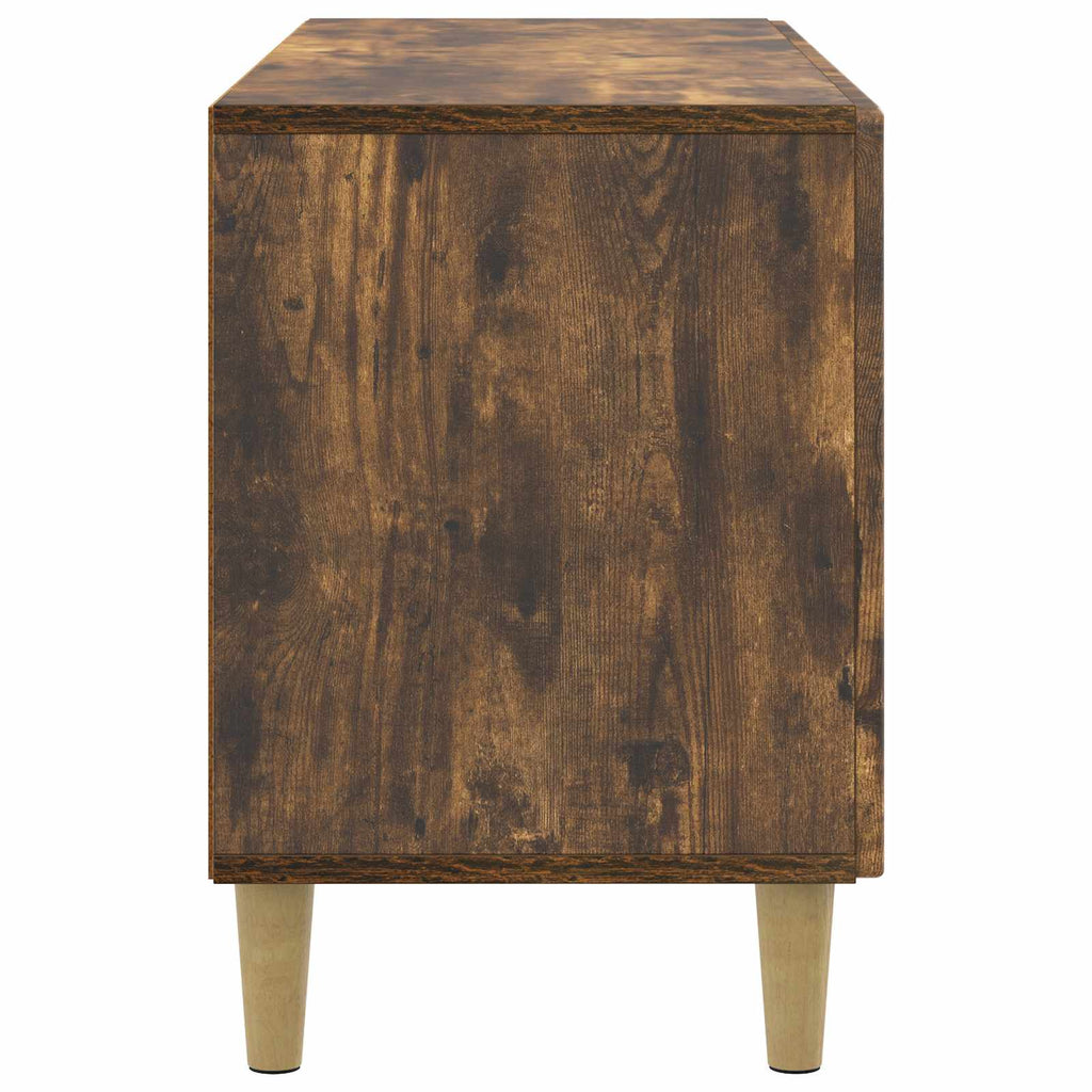 vidaXL Szafka pod telewizor Dąb wędzony 99 x 34,5 x 50 cm